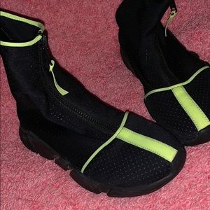 High Top Sneaker Style Shoe